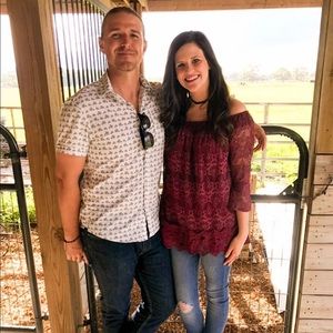 Versona Boutique Lace Off The Shoulder Shirt